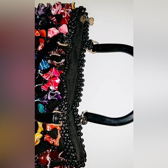 Handmade Beaded African Hobo Handbag | EUC | Completely Made & Sowed by Hand - Picture 4 of 14